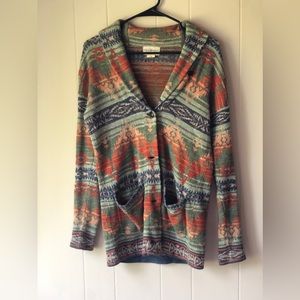 EUC Ralph Lauren southwest style cardigan size S